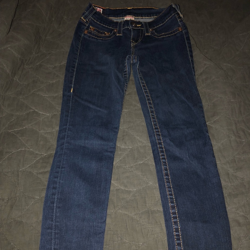 True religion skinny jeans, size 26